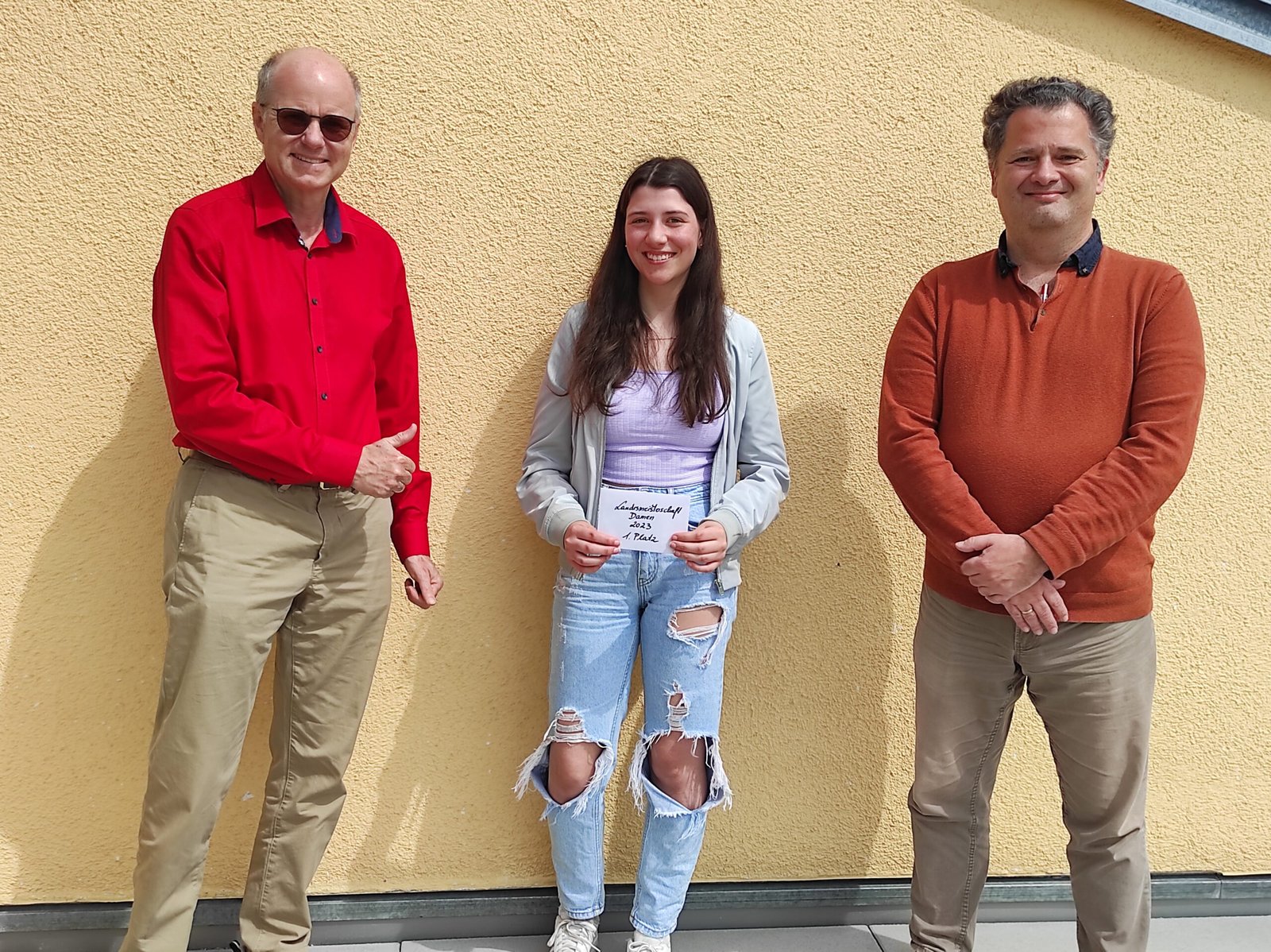 Siegerehrung Salzburg LEM 2023 - Wolfgang Loreth, Magdalena Mörwald, Helmut Flatz